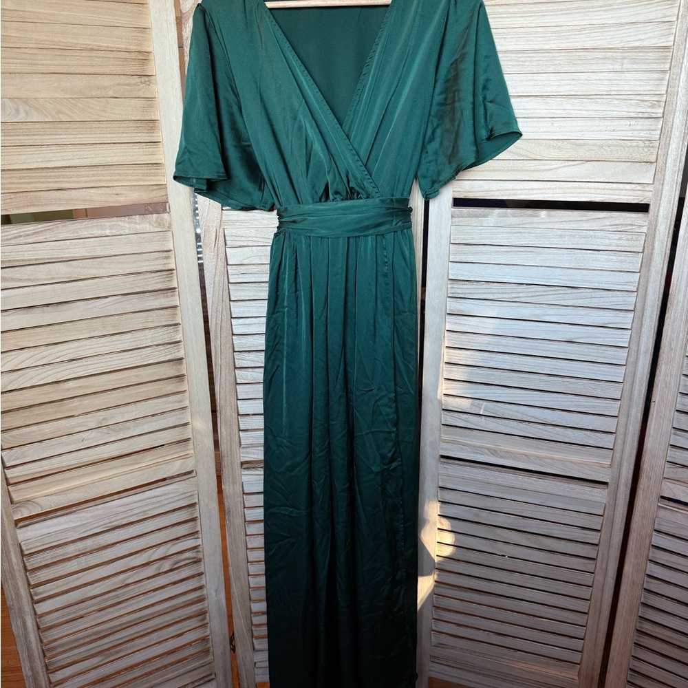 Baltic Born Deep Green Maxi Dress